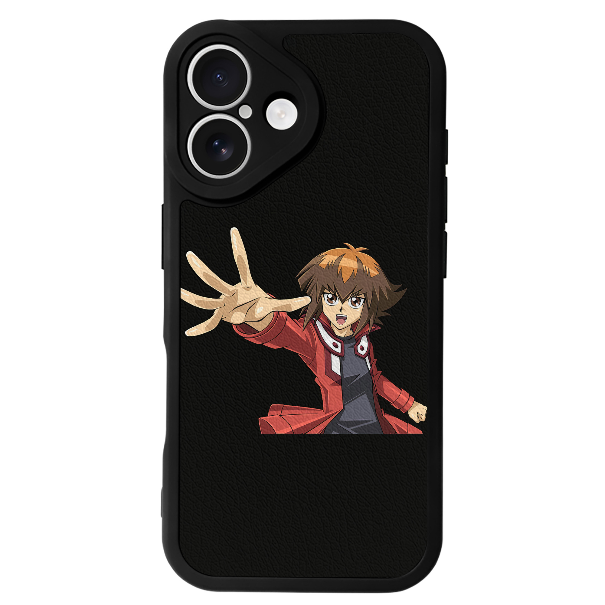遊☆戯☆王 Yu-Gi-Oh! 【iPhone 16シリーズ対応】シリコンスマホケース（レザー調） 材質：シリコン